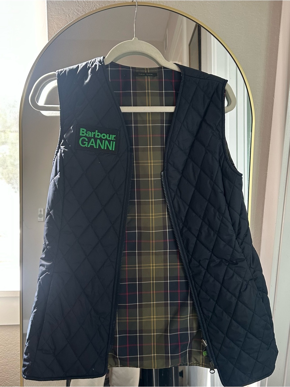 Ganni x Barbour Thermal Vest - Reversible